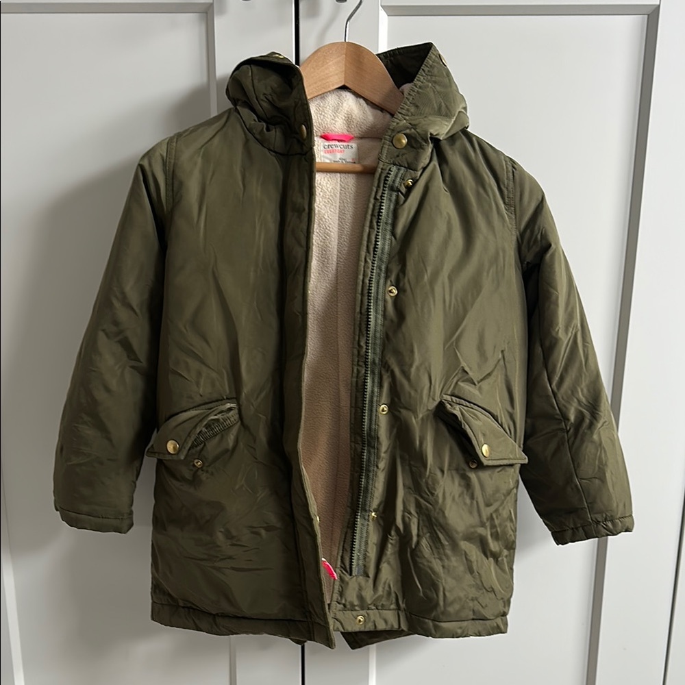Kids Olive Green Jacket